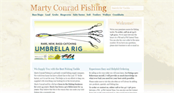 Desktop Screenshot of conradfishing.com